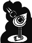 Het vogellogo van Verwonderlab